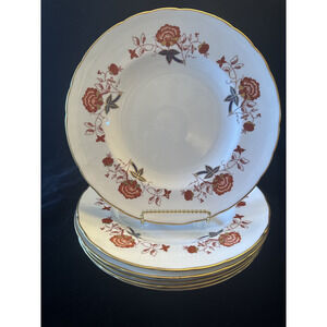 Royal Crown Derby Bali Ely Chelsea 10 5/8" Dinner plate lot of 6